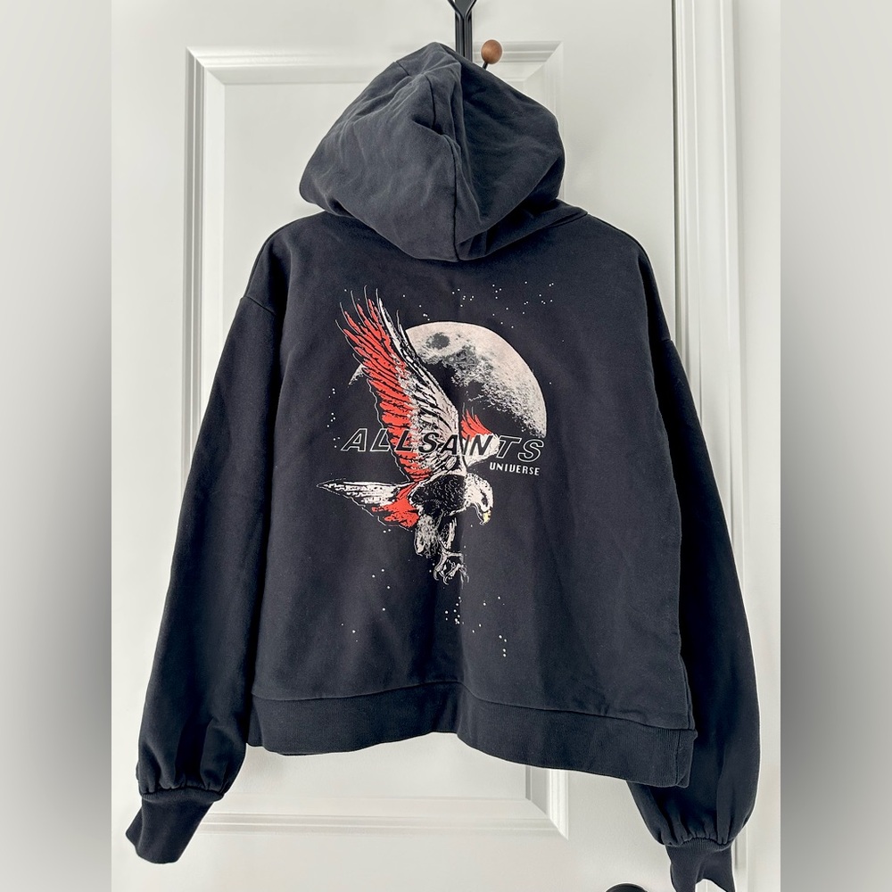 Allsaints hoodie XS loose fit